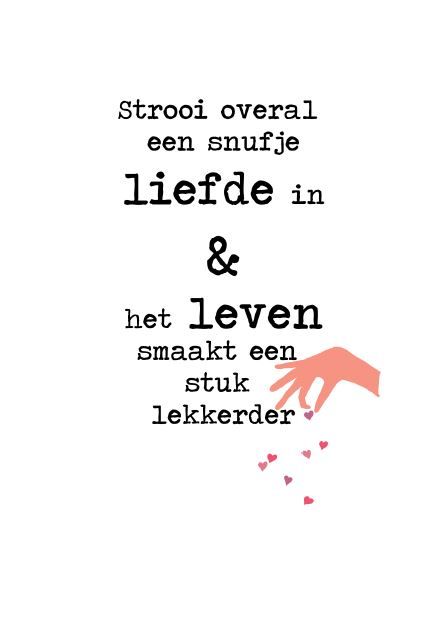 koken voor de liefde